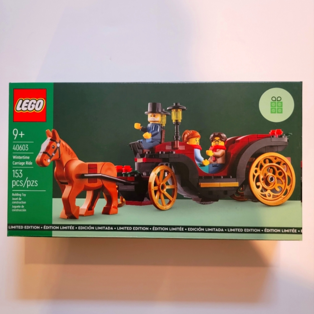 LEGO Wintertime Carriage Ride 40603, brand new